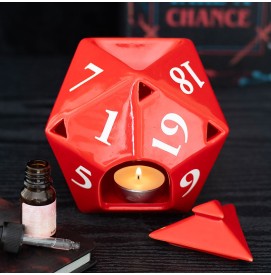 D20 Spielwürfel Duftlampe