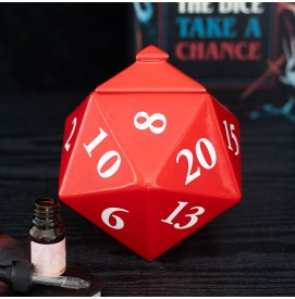 D20 Spielwürfel Duftlampe