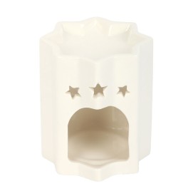 Weiße Stern Duftlampe