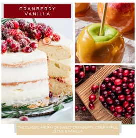 Cranberry Vanilla - 680g - 2-Docht Cheerful Candle