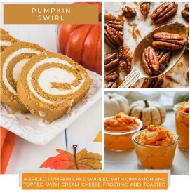 Pumpkin Swirl - 623g - 2-Docht Kerze Mama Jar Cheerful Candle