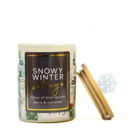 Snowy Winter Village - 283g - Seasonal Collection Cheerful Candle