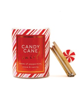 Candy Cane Swirl - 283g - Seasonal Collection Cheerful Candle