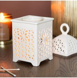 Laternen Duftlampe aus Keramik