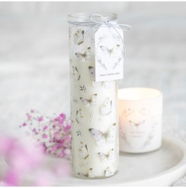 Vanille mit Butterfly Druck...