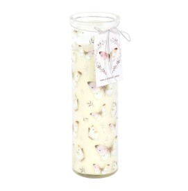Vanille mit Butterfly Druck Tube Kerze Duftkerze