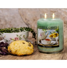 Tea Thyme - 680g - 2-Docht Cheerful Candle