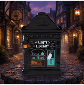 Haunted Library Halloween...