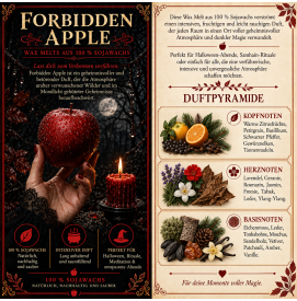 Forbidden Apple - 65g Duftwachs Melts von The Candle Fair