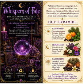 Whispers of Fate - 65g Duftwachs Melts von The Candle Fair