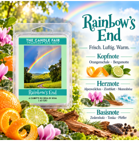 Rainbow's End - 65g Duftwachs Melts von The Candle Fair