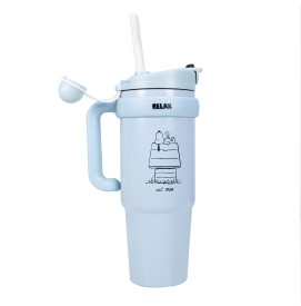 Peanuts Snoopy - Thermobecher inkl. Strohhalm (850ml)