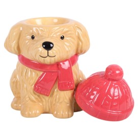 Winter Welpe Hund Duftlampe