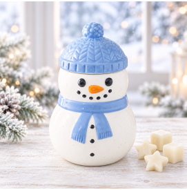 Schneemann winterlicher...