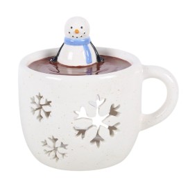 Hot Chocolate Wintertasse Schneemann Duftlampe